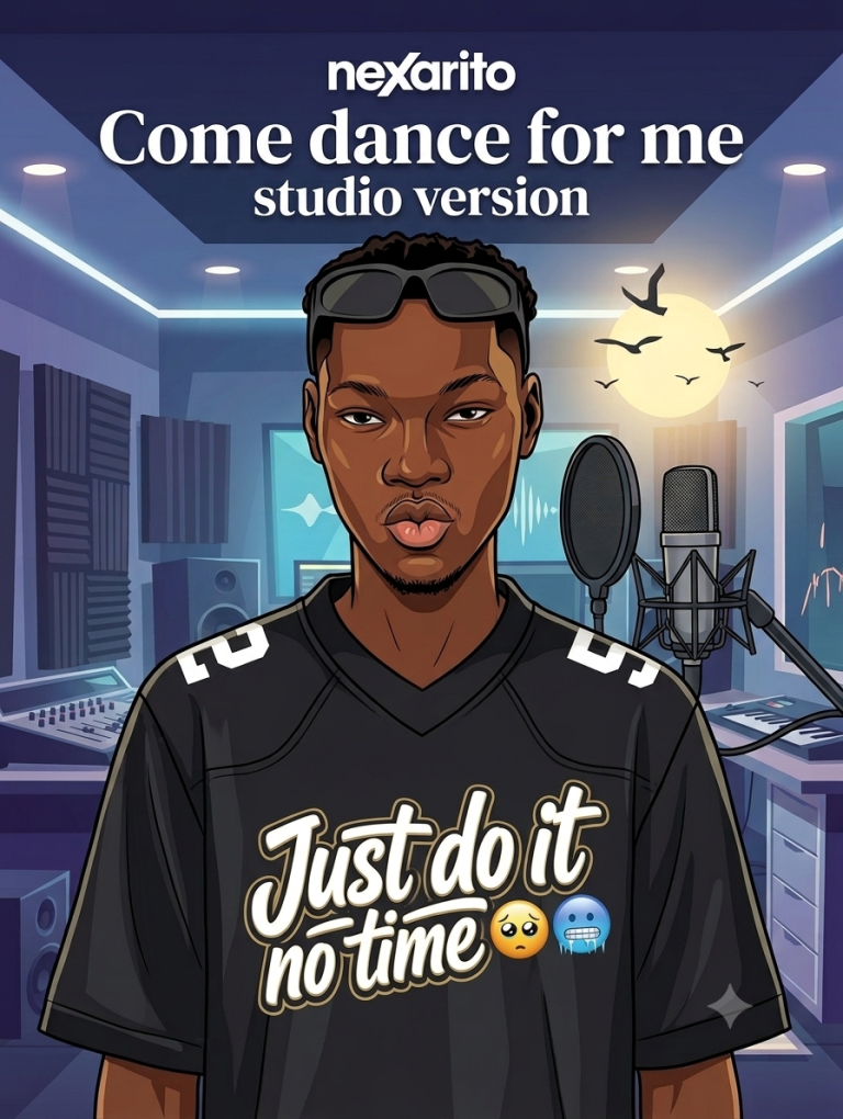 Nexarito – COME DANCE FOR ME (STUDIO VERSION) cover artwork