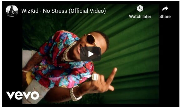 Wizkid - No Stress [Video]