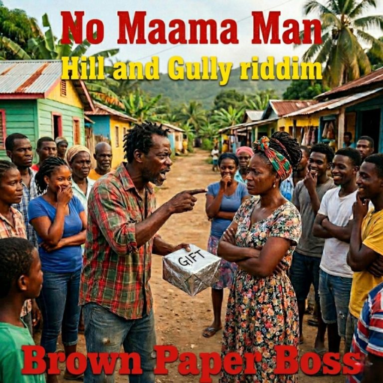 Brown paper boss – No maama cover artwork