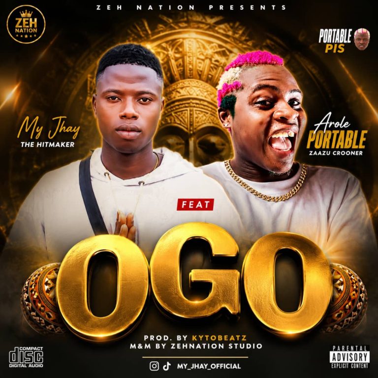TGTNaija.com – Mr jhay ft arole portable OGO Remix cover artwork