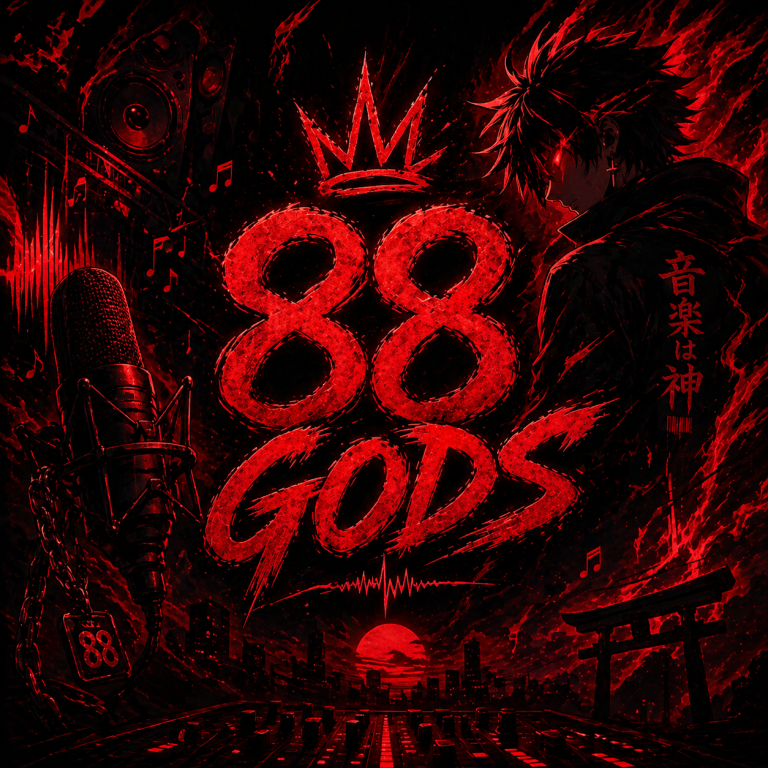 88 gods – Solder-Seraph cover artwork