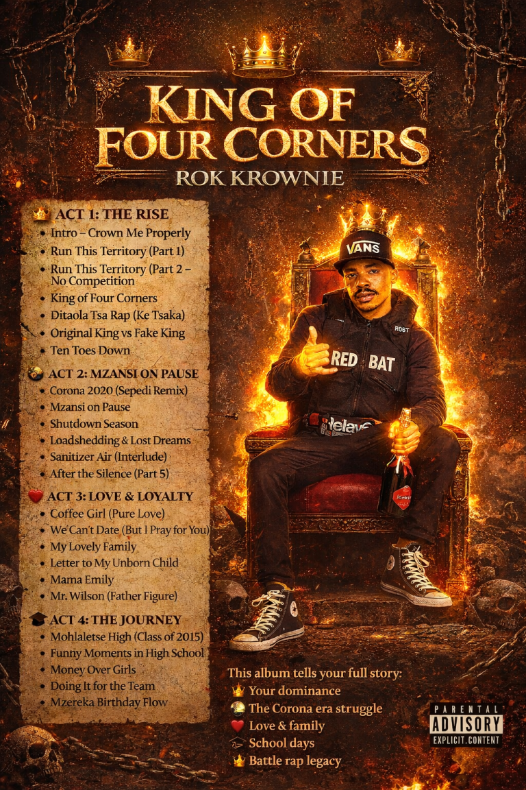 Rok_Krownie – King of Four corners cover artwork